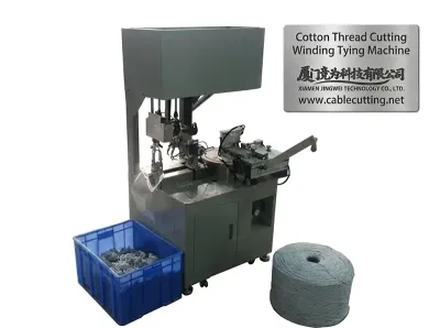 Automatic Cotton Thread Cutting Winding Tying Machine WPM-81S
