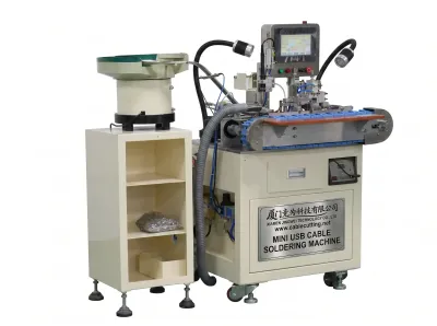 Automatic Mini USB Cable Soldering Machine 600W WPM-121-MN - Automatic Soldering Machine