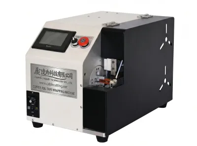 Automatic Copper Foil Tape Wrapping Machine for Cable Shielding WPM-TP