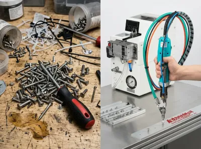 Handheld Automatic Screw Locking Machine with Air Feeder Thumb