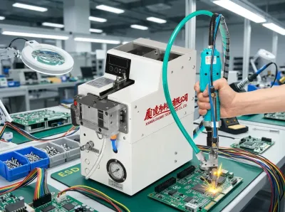 Handheld Automatic Screw Locking Machine with Air Feeder Thumb