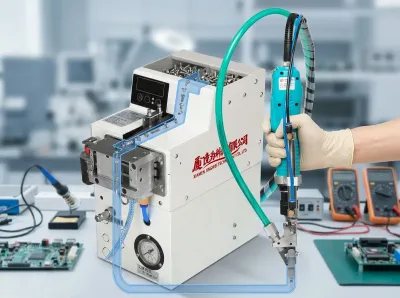Handheld Automatic Screw Locking Machine with Air Feeder Thumb