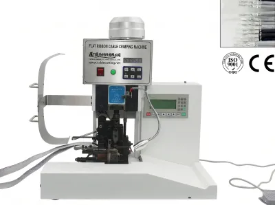 Semi-Automatic Flat Ribbon Cable Crimping Machine WPM-FCCM-18 Thumb