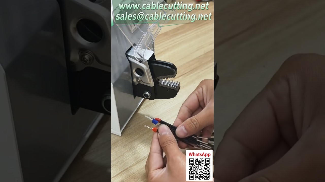 Automatic Terminal Crimping Machine, Multi-Purpose, High-Efficiency Labor-Saving Crimping Tool for Factory Automation