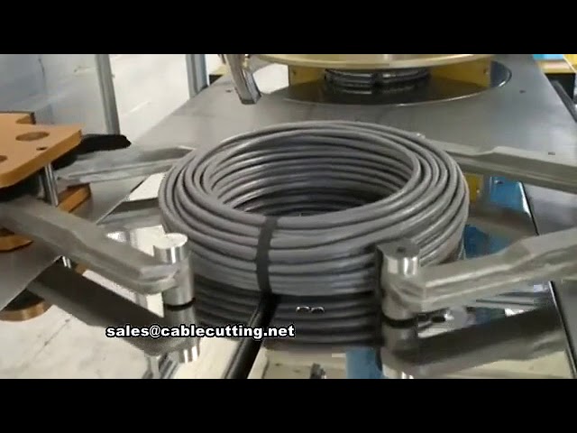 Automatic Coiling and Strapping Machine for Pipe Processing
