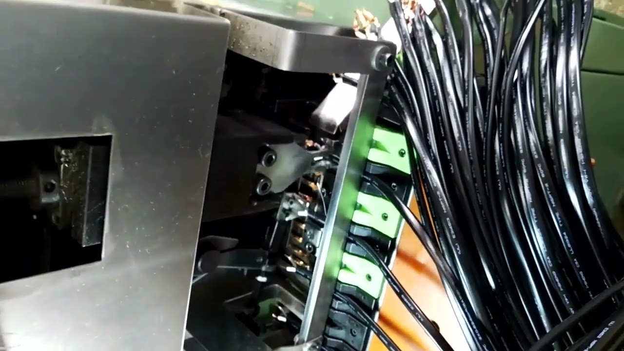 Connection Terminal Machine WPM-203-D for Automated Wire Processing