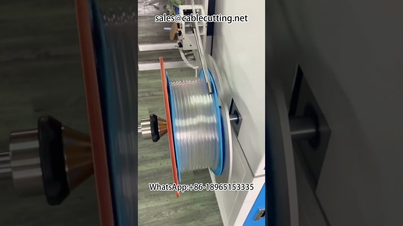 PU Air Hose Meter Winding Machine | Automated Hose Coiling & Packaging