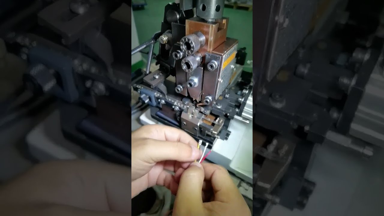 Horizontal Continuous Strip Terminal Crimping Machine for Factory Automation