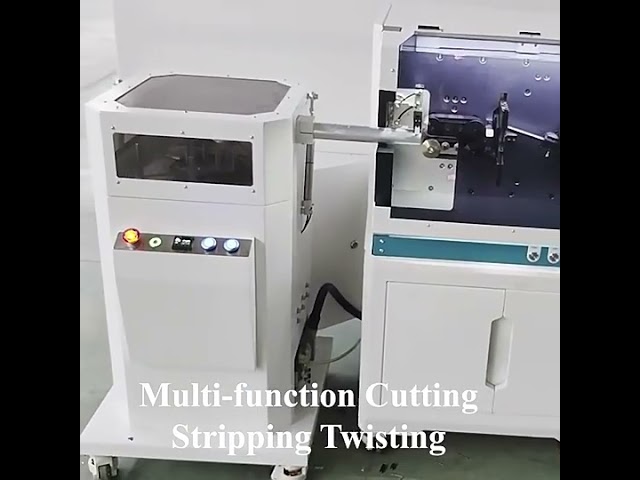 Multi-Core Cable Processing Machine | Cutting, Stripping, Twisting | Wire Harness Equipment