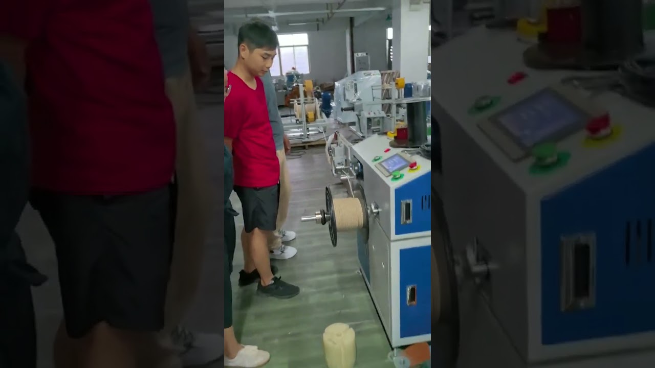 Automatic Wire Meter Counting, Sorting, Cutting & Coiling Machine with 300kg Pay-off