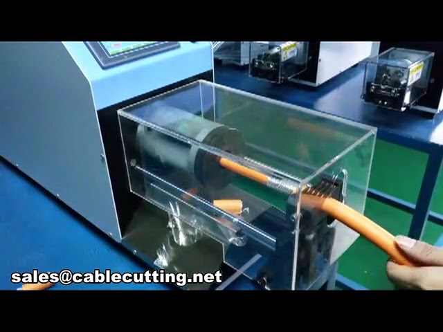 Semi-Automatic Coaxial Stripping Machine WPM-25-200