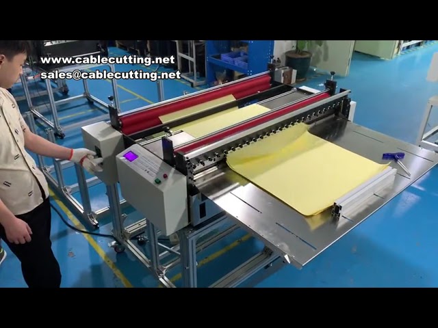Automatic Paper Cutting Machine for Packing & Isolated Paper