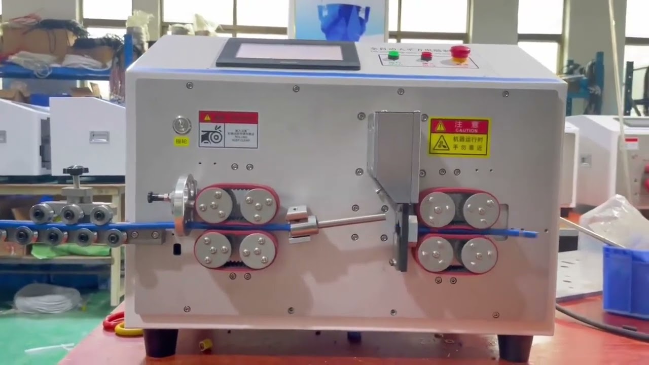 8-Wheel Belt-Type Large Square Wire Stripping Machine