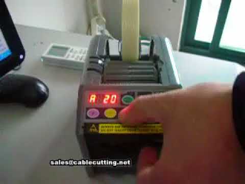 Automatic Tape Dispenser with Six-Section Cutting and Memory Function