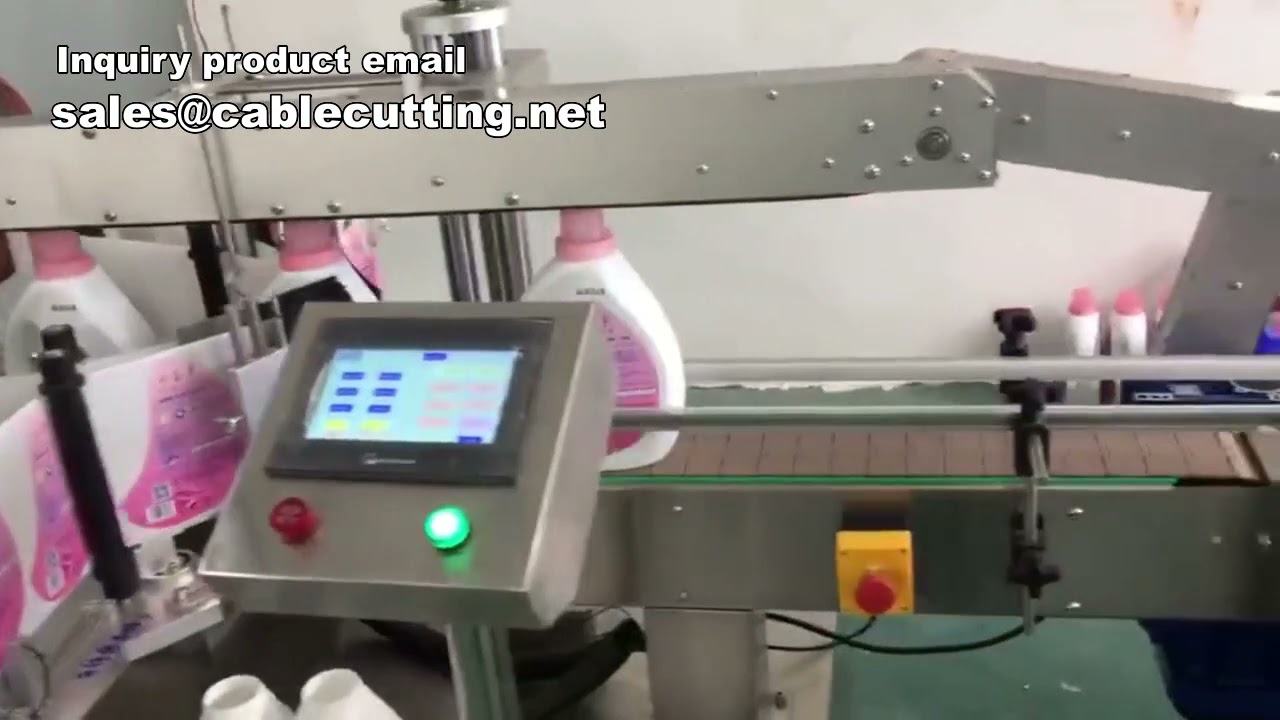 Aluminum Can Labeling Machines,Labeling Machine For Sale,Manual Square Bottle Labeling Machine