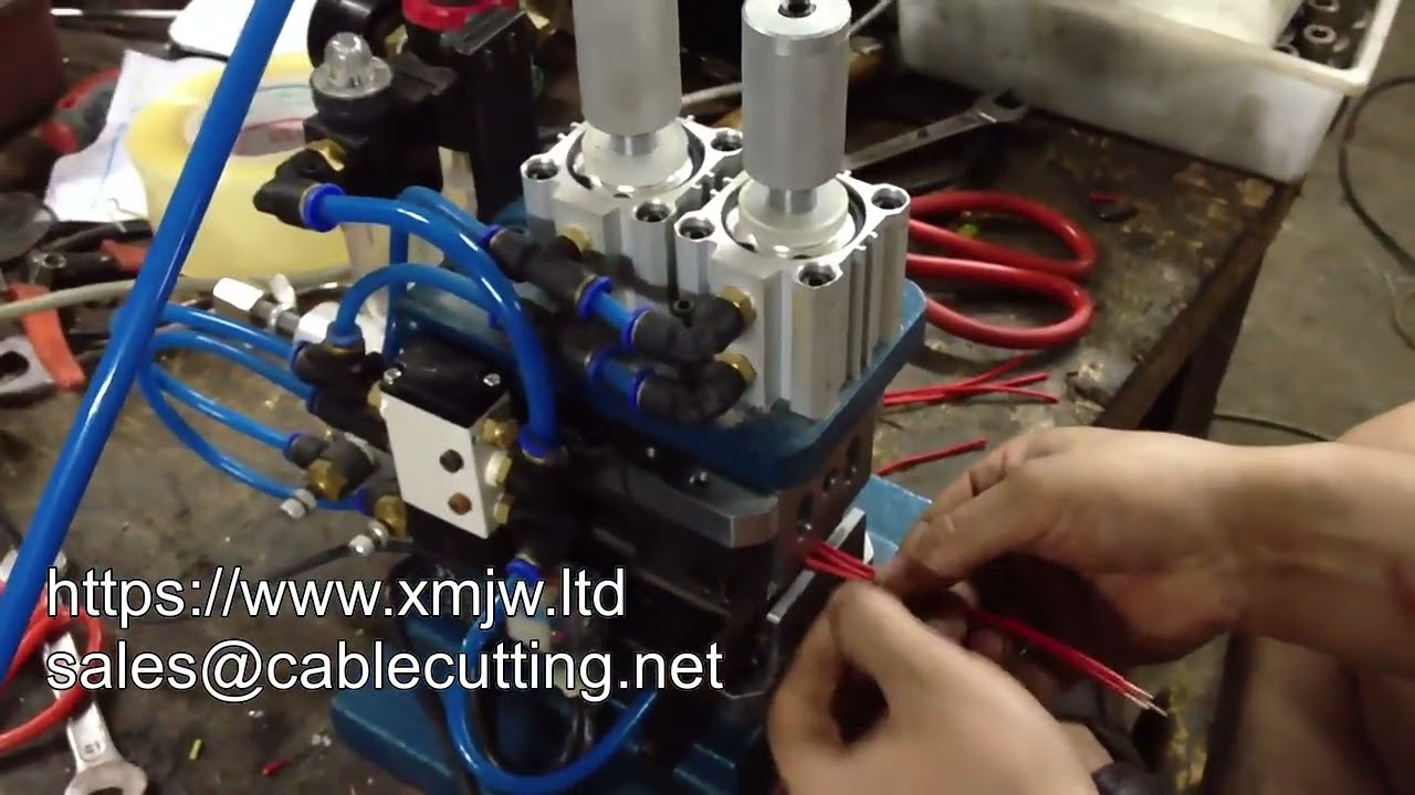 Multiple Wire Stripping and Cutting Machine WPM-3-fn with Heater