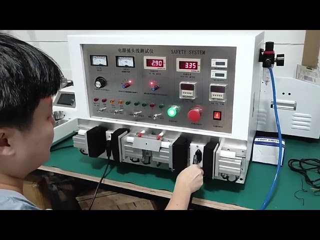Electrical Safety Compliance Tester   Auto Scanning & Automatic Point Finding