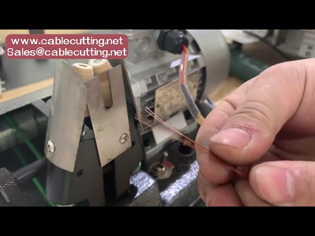 Magnet Enamel Wire Stripping Machine | Bench Top Enameled Wire Stripper