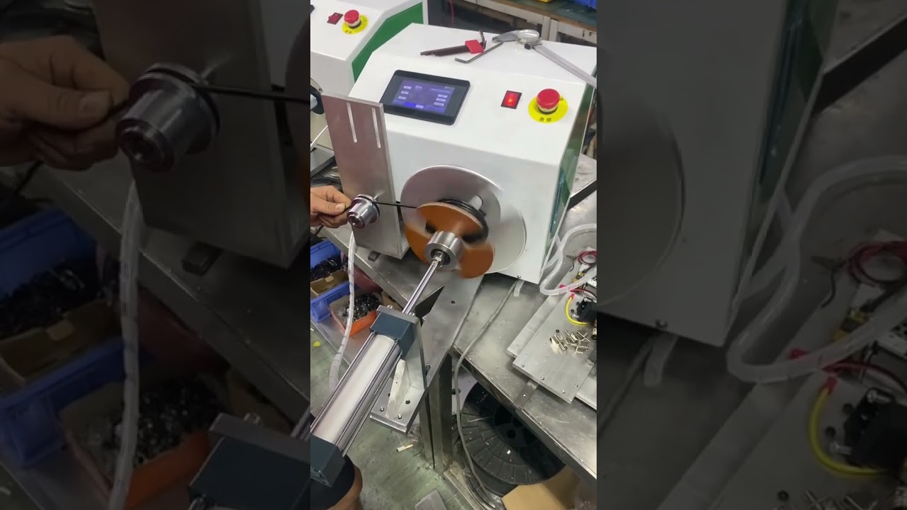 Automated Coiling Machine for Fast and Neat Monitoring Cables