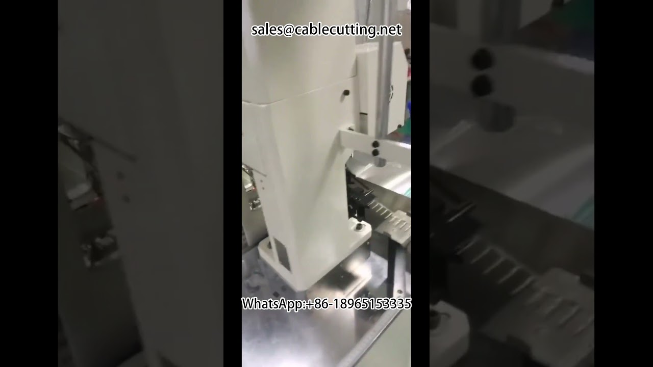 Double Head Automatic Waterproof Bolt Termination Machine for Wire Harness