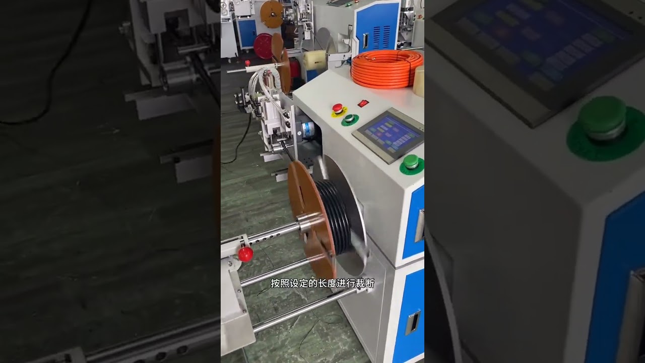 Automatic Meter Counting, Traversing, Winding, Cutting & Coiling Machine with Head-Tail Retention