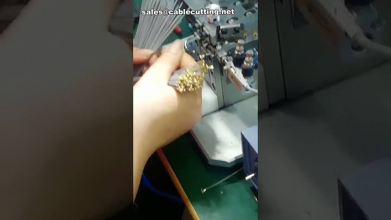 Terminal Crimping Machine, Coaxial Cable Crimping Machine, Wire Harness Automation