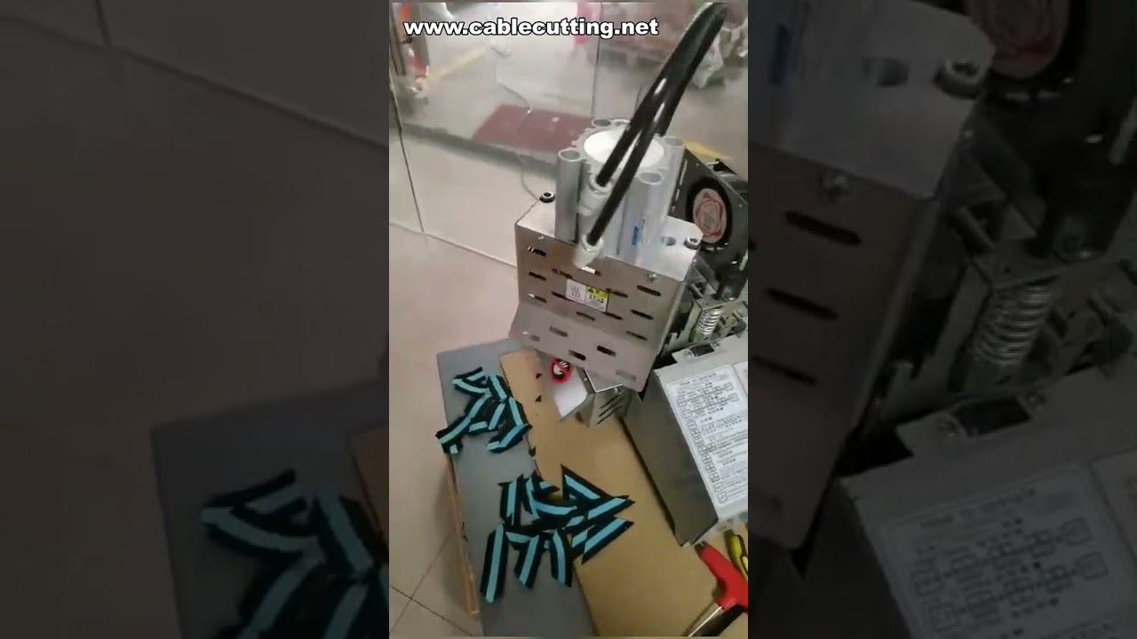 Trapezoid Tape Cut Machine, Bevel Belt Cutter, Nylon Tape Cutting Machine